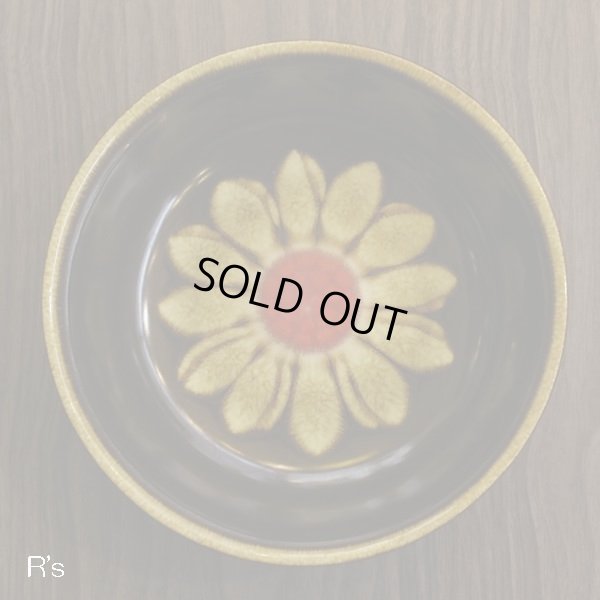 画像3: Seyei　セーエー陶器　ストーンウェア　中ボウル　HIMAWARI　FK-1　ユーズド品（な4509）