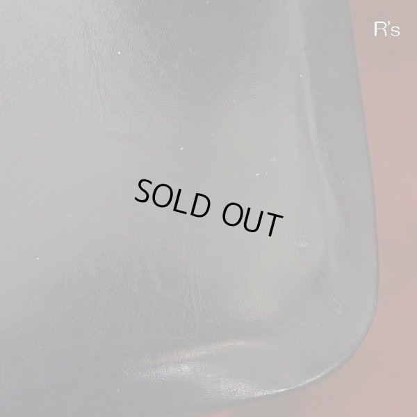 画像5: 鳥取家具　ヴィンテージ・スツール　椅子　黒　脚先白　ユーズド品（店4521）