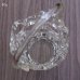 画像5: IWATA　GLASS　ガラス編みカゴ　フラワーベース　鉢カバー　ユーズド品（ｖ4534）