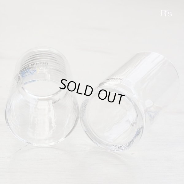 画像6: 1989年世界デザイン博覧会　KIRIN　デポちゃんグラス　2客セット　未使用品（v4546）