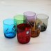 画像1: Sasaki　Glass　佐々木硝子　ファミリーカラーセット　レトログラス　6色セット　ハンドクラフト　箱付き　未使用品（ｖ4536） (1)