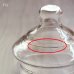 画像8: 石塚硝子　アデリアグラス　ガラスキャニスター　グレイス　ラッパ柄　未使用品（I v166）