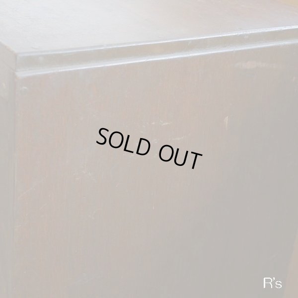 画像6: 木製　古い小抽斗　8段　ユーズド品（店4554）