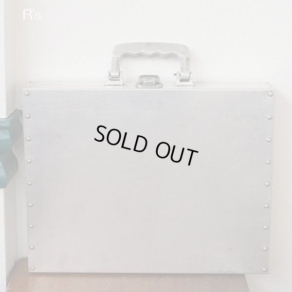 画像2: リベット留め　アルミケース　シャビーシック　ユーズド品（店4556）