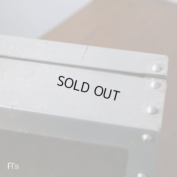 画像7: リベット留め　アルミケース　シャビーシック　ユーズド品（店4556）