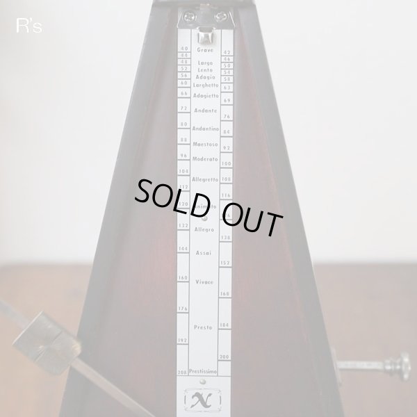 画像9: 日工式メトロノーム　デラックス　木製　振り子メトロノーム　ユーズド美品（ｗ4594）