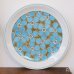 画像2: MIKASA　ヴィンテージ　ミカサ　Cera Stone　プレート　大皿　27ｃｍ　BLUE　BELL　3188　ユーズド品（店4651）