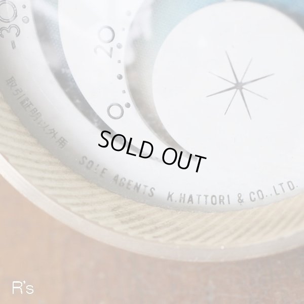 画像7: K.HATTORI　服部時計店　ATMOS　PAIR　卓上型　温・湿度計　EVER　BLACK　ユーズド品（T4655）