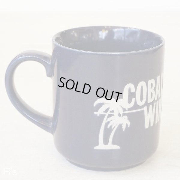 画像4: レトロマグカップ　COBALT　WIND　青　未使用品（ｖ4680）