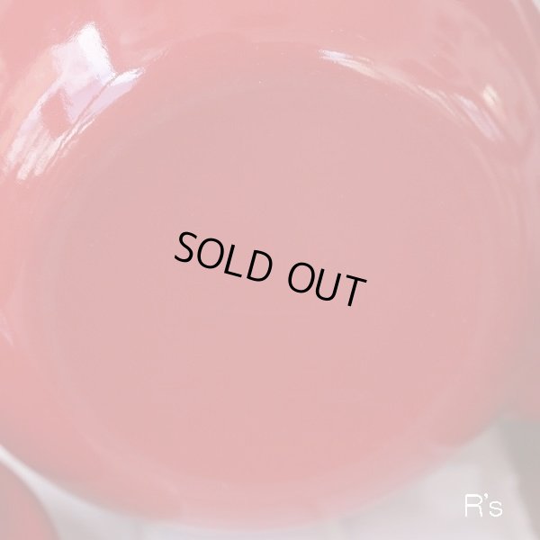 画像6: ｄｗ　デコラウェア　ホーローポット　赤　1人用　未使用品（箱12　4697）