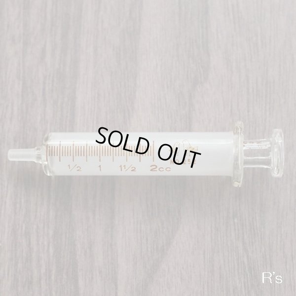 画像5: ミニ　ガラス注射器セット　2cc　No.252　ケース付き　未使用品（ｐ4777）