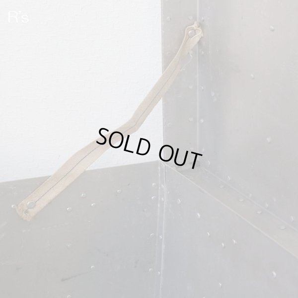 画像8: アンティーク　アルミ製トランク　リベット留め　シャビーシックインテリア（店4782）