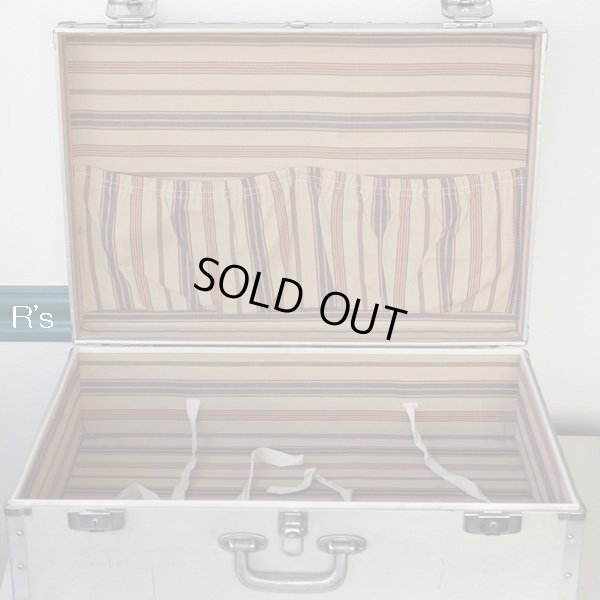 画像9: レトロ　アルミ製トランク　大　ユーズド品（店4783）