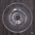 画像4: レトログラス　脚付きタンブラー　ゴブレット　バイアスカットガラス　未使用品（つ4788） (4)