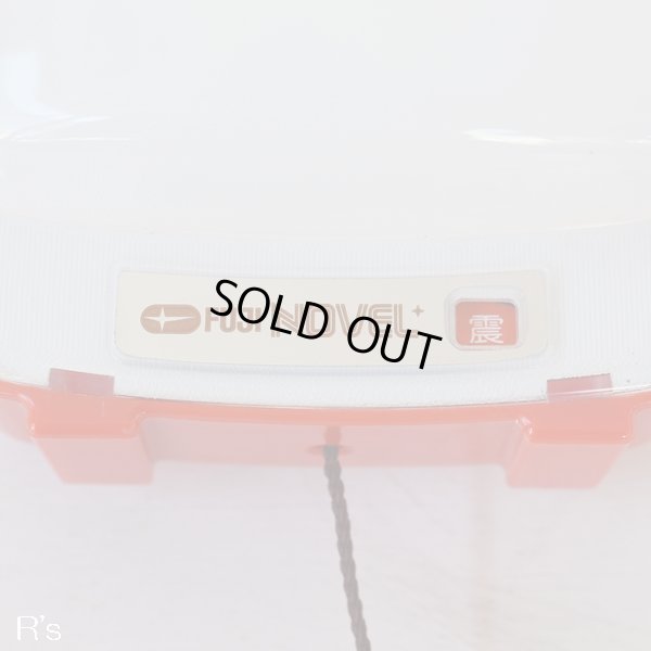 画像3: FUJI　レトロ　非常用ランタン　置・掛ライト　NE-141　NOVEL　振動センサー付き　赤　ユーズド品（も4804）