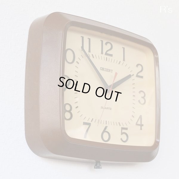 画像3: ORIENT　オリエント　レトロクロック　壁掛け時計　C5KC078AZY　USED品