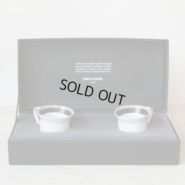 画像6: YAMAKA　ヤマカ製陶所　ピエールカルダン　ペアカップ＆ソーサー　エスパース　未使用品　箱付き（箱4　4807）