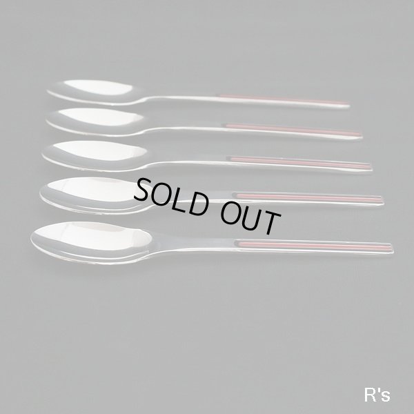 画像4: シルバーランド　レトロ　ステンレス製　モーニングカトラリー　12pcs.セット　未使用品（ツ4823）