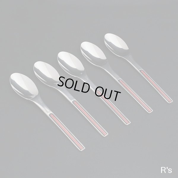 画像2: シルバーランド　レトロ　ステンレス製　モーニングカトラリー　12pcs.セット　未使用品（ツ4823）