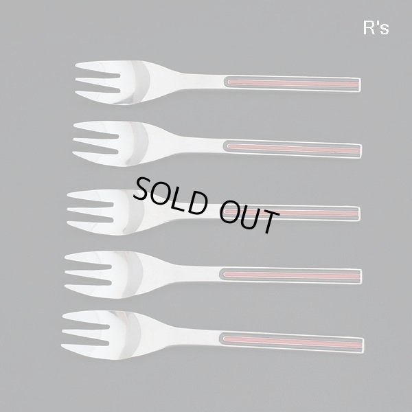 画像6: シルバーランド　レトロ　ステンレス製　モーニングカトラリー　12pcs.セット　未使用品（ツ4823）