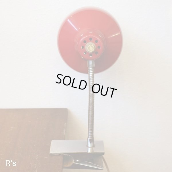 画像3: IKEDA　イケダ　レトロ　クリップライト　赤　ユーズド品