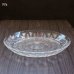 画像2: ノリタケクリスタル　千菊　ガラスプレート　大皿1枚小皿5枚セット　未使用品（ｍ4845）