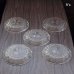 画像7: ノリタケクリスタル　千菊　ガラスプレート　大皿1枚小皿5枚セット　未使用品（ｍ4845）