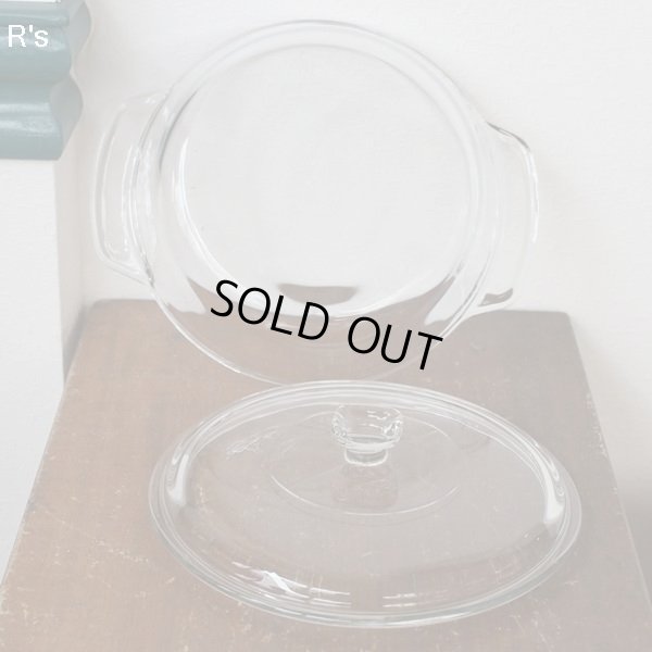 画像4: U.S.A.　アンカーホッキング　21ｃｍ　ガラスキャセロール　1.5L　ユーズド品（ａ4879）