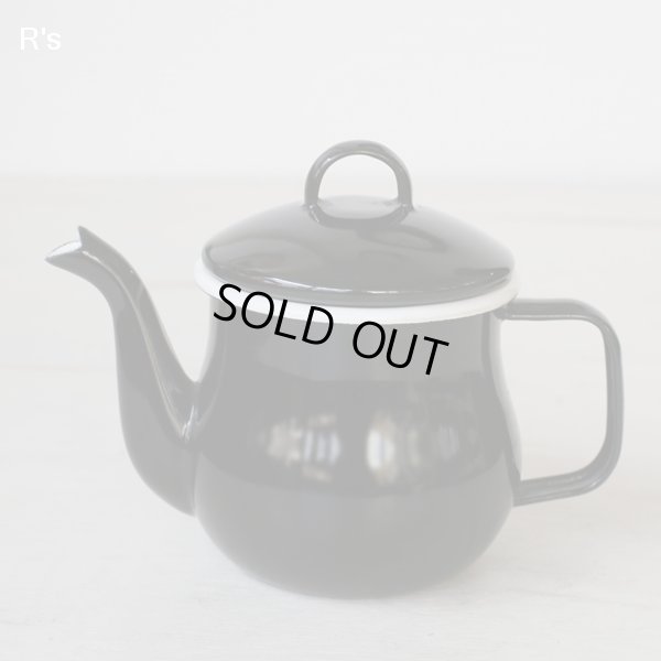 画像2: ｄｗ　デコラウェア　ホーローポット　黒　1人用　ユーズド品