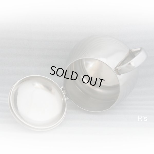 画像10: LUCKYWOOD　ラッキーウッド　RUBIEN　ルビアン　18-10ステンレス　ティー・コーヒーポット＆シュガー＆クリーマー3点セット　展示品（ｎ4908）