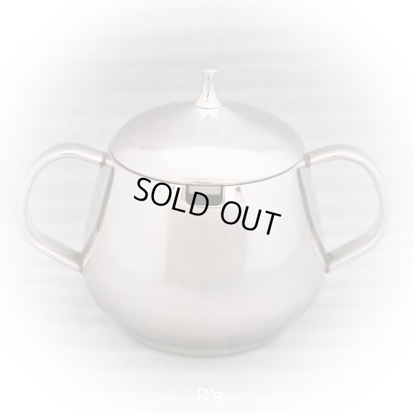 画像9: LUCKYWOOD　ラッキーウッド　RUBIEN　ルビアン　18-10ステンレス　ティー・コーヒーポット＆シュガー＆クリーマー3点セット　展示品（ｎ4908）