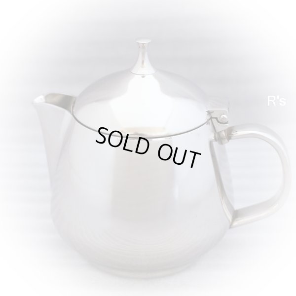 画像12: LUCKYWOOD　ラッキーウッド　RUBIEN　ルビアン　18-10ステンレス　ティー・コーヒーポット＆シュガー＆クリーマー3点セット　展示品（ｎ4908）