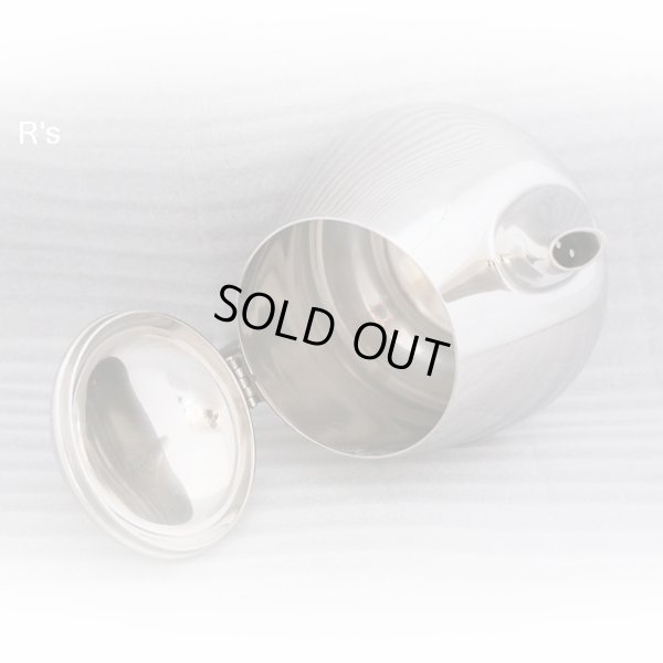 画像6: LUCKYWOOD　ラッキーウッド　RUBIEN　ルビアン　18-10ステンレス　ティー・コーヒーポット＆シュガー＆クリーマー3点セット　展示品（ｎ4908）