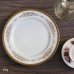 画像1: MIKASA　ミカサ　NARUMI　鳴海製陶　26ｃｍプレート　大皿　COLONY　GOLD　5860　未使用品（O4915） (1)