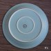 画像4: KASUGA　ARROW STONE　31ｃｍプレート　ストーンウェア　大皿　ブルー　未使用品（ク4917） (4)