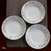 画像1: ノリタケ　シルバークイーン　カレー・シチュー皿/深皿　3枚セット　ユーズド品（I4923） (1)