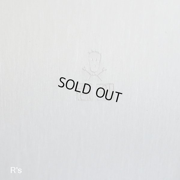 画像6: マーシャン　脚付きプレート　金属トレー　波模様　未使用品（ノ4931）