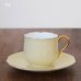 画像2: OKURA　大倉陶園　デミタスカップ＆ソーサー　イエロー　展示品（た4946） (2)
