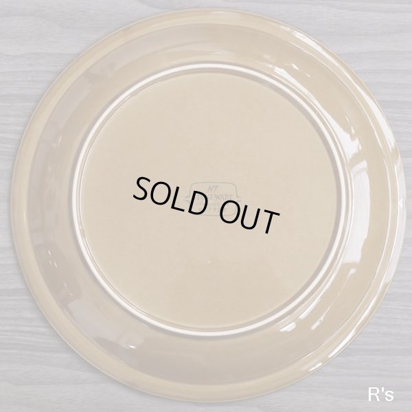 画像5: ノリタケ　NT　ストーンウェア　大皿　31ｃｍプレート　ブラウン　未使用品（BB4955)