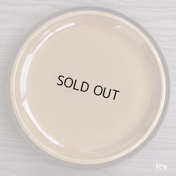 画像2: ノリタケ　NT　ストーンウェア　大皿　31ｃｍプレート　ブラウン　未使用品（BB4955)