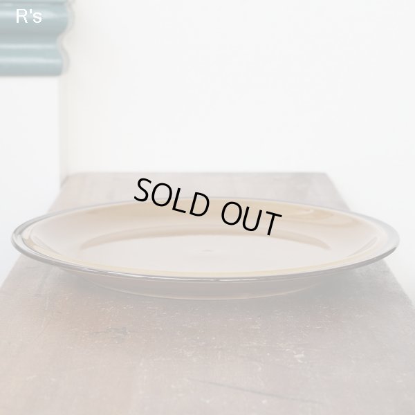 画像4: ノリタケ　NT　ストーンウェア　大皿　31ｃｍプレート　ブラウン　未使用品（BB4955)