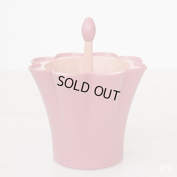 画像2: イタリア　GIO'STYLE　ジオスタイル　カトラリースタンド　フローリ　ピンク＆オレンジ　未使用品（W4962)