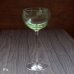 画像1: レトロ　ワイングラス　カクテルグラス　グリーン　未使用品（店4983） (1)