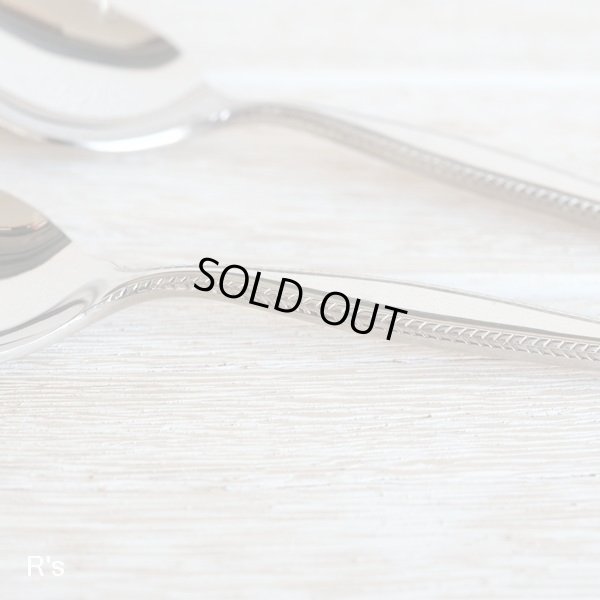 画像5: マーシャン　18-8ステンレス　カレースプーン　ペアセット　未使用品　袋入り（ス4989）