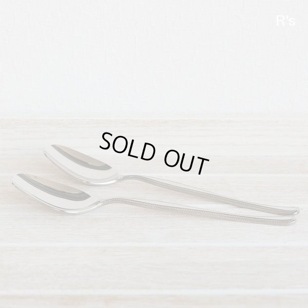 画像4: マーシャン　18-8ステンレス　カレースプーン　ペアセット　未使用品　袋入り（ス4989）