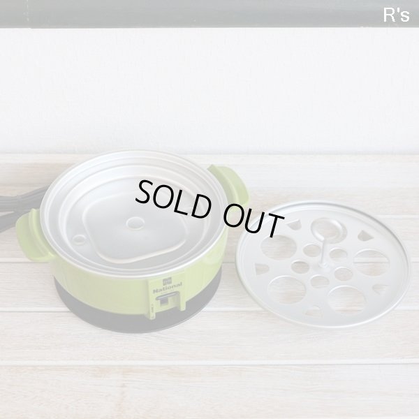 画像3: ナショナル　レトロ　電気卵ゆで器　NW-40　グリーン　未使用品　箱付き　取扱説明書付き（ｆ4999）