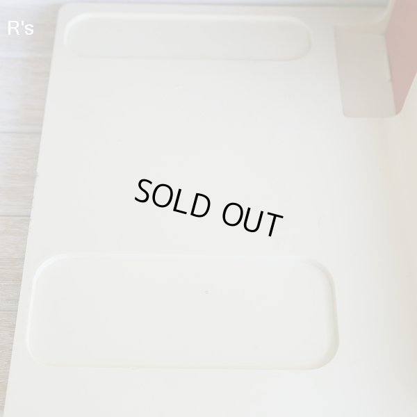 画像5: 日立　レトロ　ライト付きテレホンスタンド　赤×白　ユーズド品（店5004）