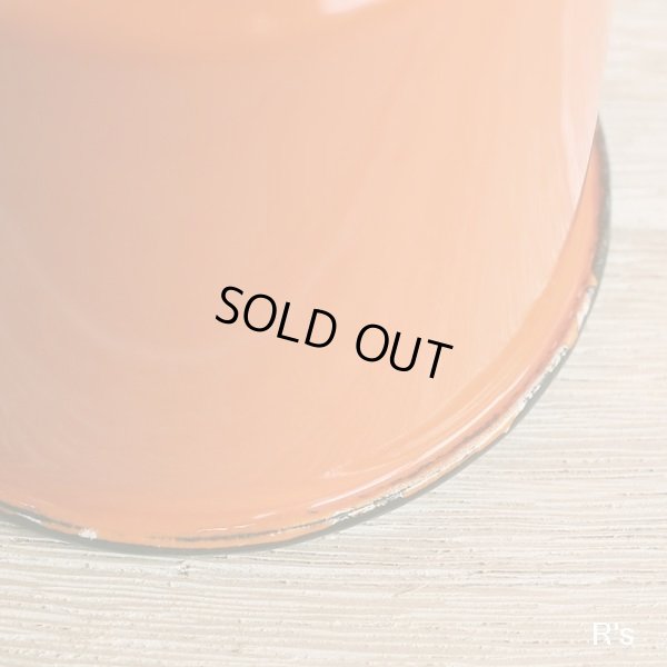 画像5: ｄｗ　デコラウェア　ホーロー　マグカップ　オレンジ　未使用品（ハ5021）