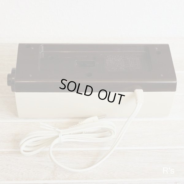 画像8: シチズン　デジタルタイマー　パタパタ時計　白×茶　ジャンク品（店5028）