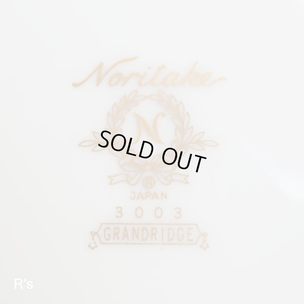 画像6: ノリタケ　ティーカップ＆ソーサー　GRANDRIDGE　3003　金彩　展示品　傷あり（P5026)